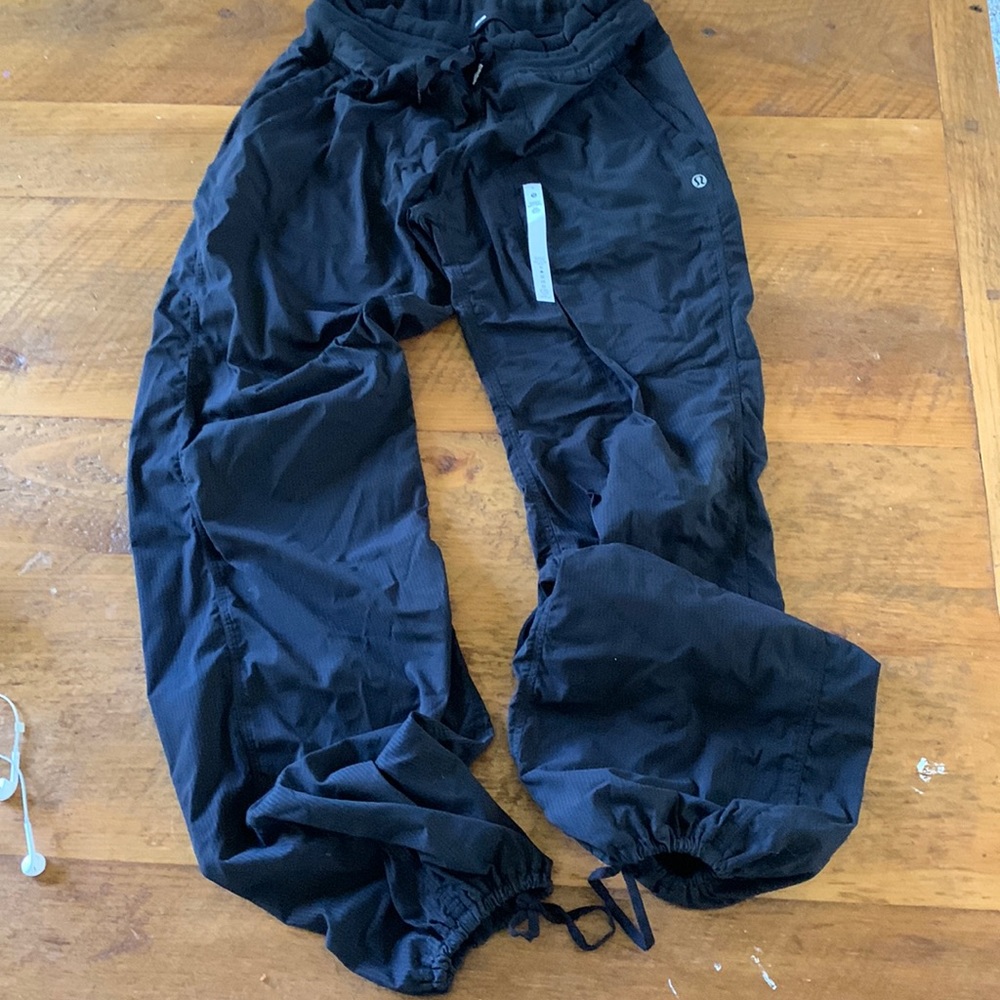 Lululemon black dance studio pants